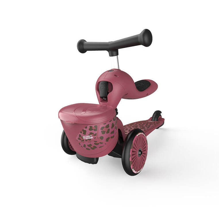 Highwaykick 1 Lifestyle 2w1 Jeździk i hulajnoga z zamykanym schowkiem 1-5 lat Wildcat / Scootandride