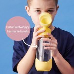 Tritanowa butelka ze słomką Lemon Twist / b.box