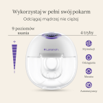 Laktator podwójny bezprzewodowy Hands-free / Lansinoh