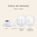 Laktator podwójny bezprzewodowy Hands-free / Lansinoh
