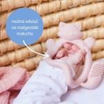 Gryzak silikonowy Lisek - róż / b.box