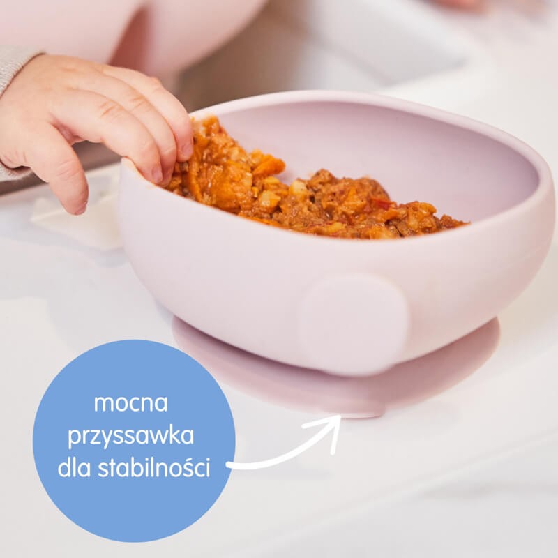 Miseczka z przykrywką - różowy / b.box