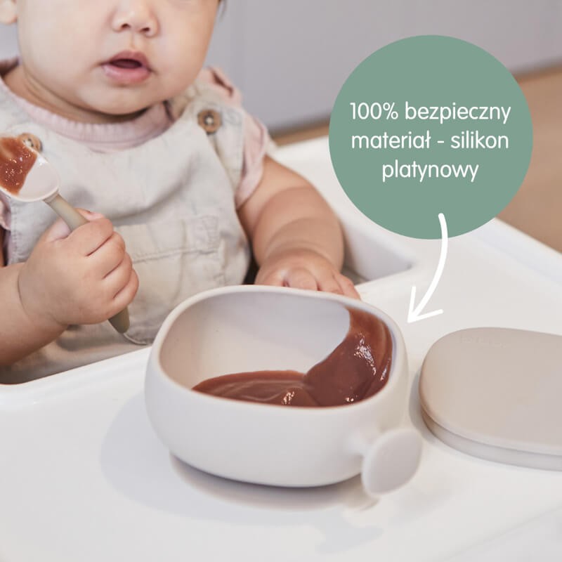 Miseczka z przykrywką - różowy / b.box