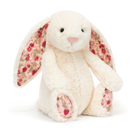 Króliczek z Kwiecistymi Uszami Kremowy „Berry” / Jellycat