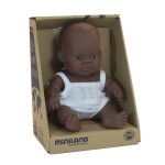 Lalka dziewczynka Afrykanka 21cm Miniland Baby