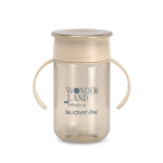 Kubek treningowy 360° Wonderland 340 ml - beżowy / Suavinex