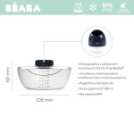 Pojemnik na mleko do laktatora muszlowego Hands-Free 180 ml / Beaba