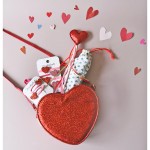 Gumki do włosów Love Heart Glitter / Rockahula Kids