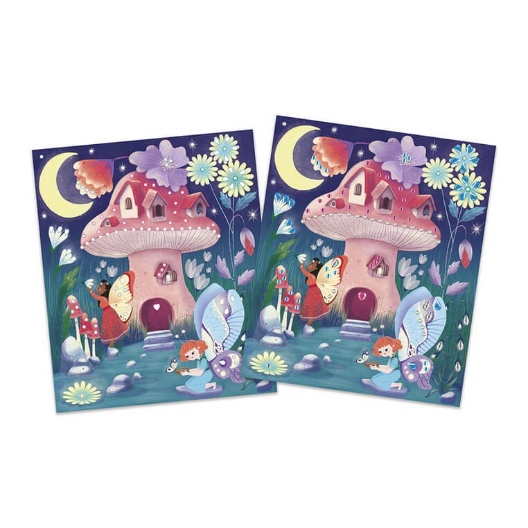 Zestaw artystyczny Czarodziejskie cyrkonie Wróżki Magic Fairies 5+ / Janod