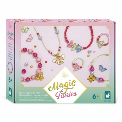 Zestaw kreatywny do tworzenia biżuterii z motylami Wróżki Magic Fairies 6+ / Janod