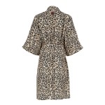 Kimono Bambusowe - LEOPARD CREAM by Magdalena Lamparska / La Millou