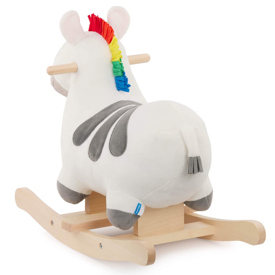 Rockin’ Zebra – pluszowa ZEBRA na biegunach / B.Toys Battat