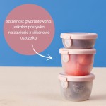 Pojemniki na przekąski 3 szt., Berry / b.box