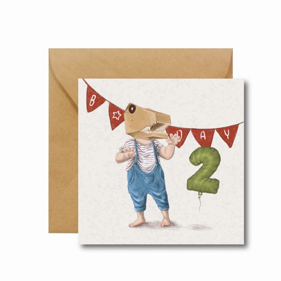 Kartka na roczek z balonem / Hi Little x Koko Carboards