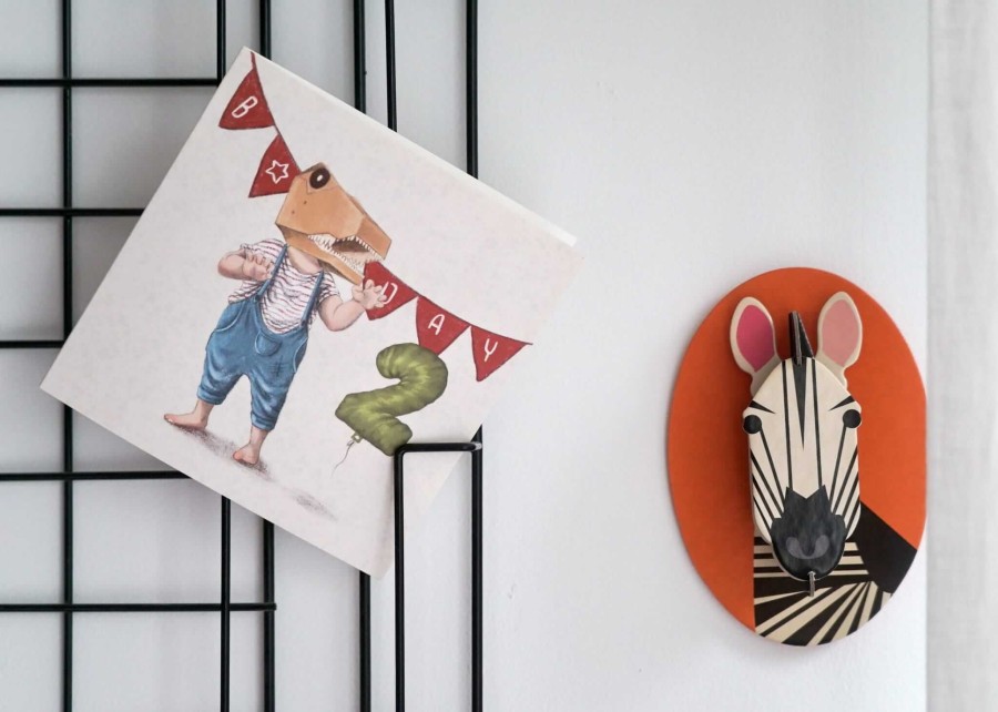 Kartka na roczek z balonem / Hi Little x Koko Carboards