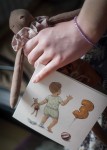 Kartka na trzecie urodziny - Chłopiec z sarenką / Hi Little x Maridolls