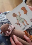 Kartka na trzecie urodziny - Chłopiec z sarenką / Hi Little x Maridolls
