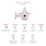 Aparat cyfrowy z kamerą dla dzieci Zoo Video - Unicorn / The Zoofamily