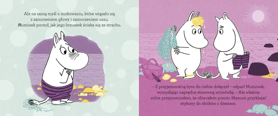 Odwagi, Muminku! Muminki. Książeczki kartonowe / HarperCollins
