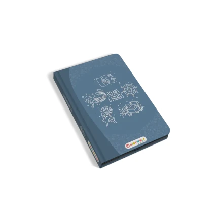 Tablet graficzny z szablonami do rysowania KIDYDRAW-MINI - ocean i piraci / Kidywolf