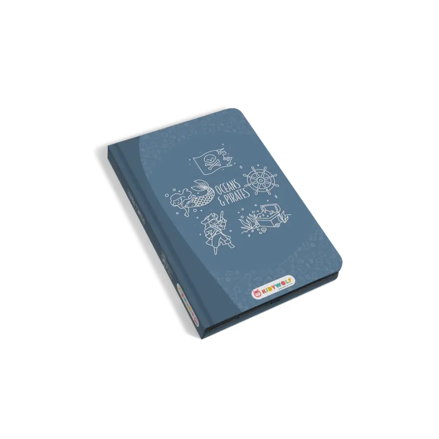 Podświetlany tablet do rysowania KIDYDRAW-MINI - ocean i piraci / Kidywolf