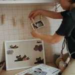 Rolki papieru termicznego samoprzylepnego do aparatu KIDYROLL / Kidywolf