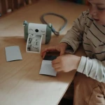Rolki papieru termicznego samoprzylepnego do aparatu KIDYROLL / Kidywolf