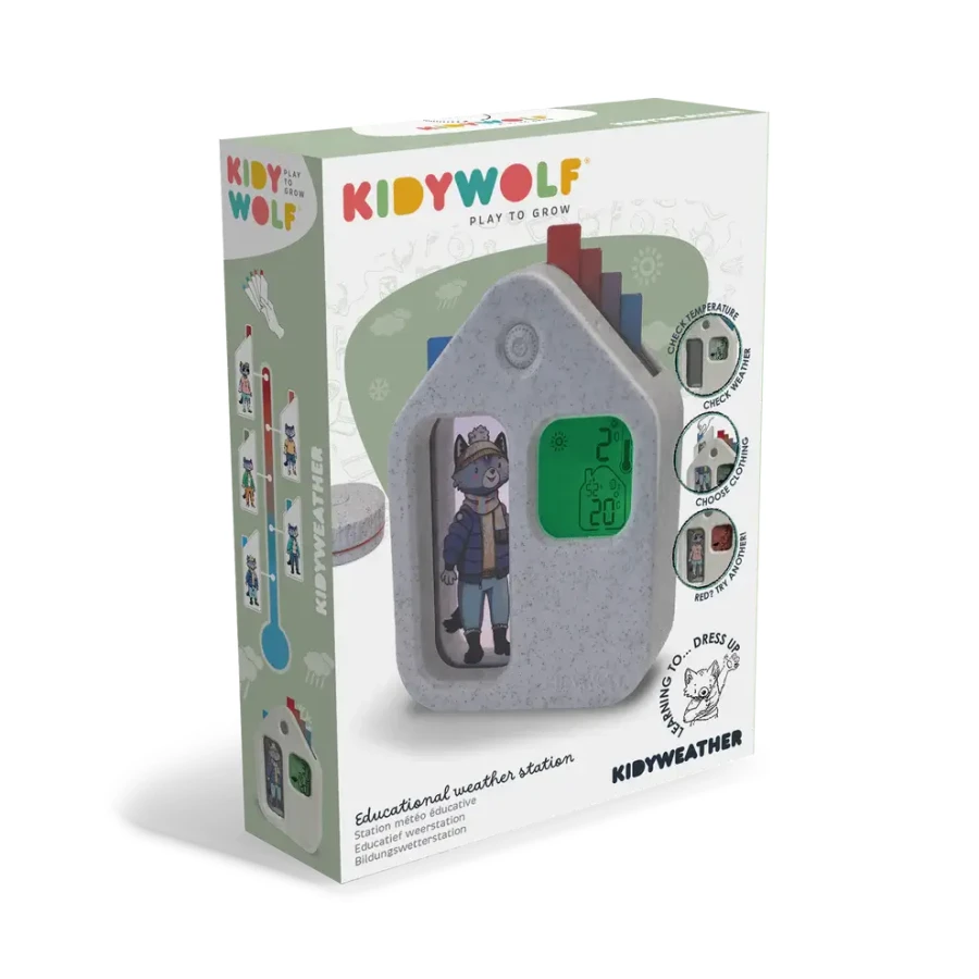 Edukacyjna stacja pogodowa KIDYWEATHER / Kidywolf