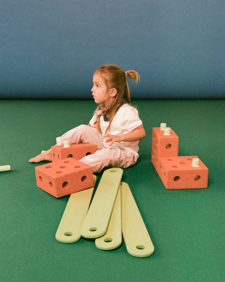 Zestaw Balance Track - Burnt Orange, Dusty Green / MODU
