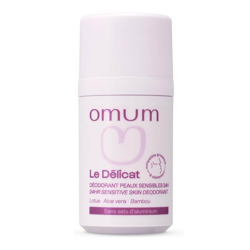 Naturalny dezodorant do skóry wrażliwej, dla kobiet w ciąży i karmiących, Cosmebio, 50 ml / Omum