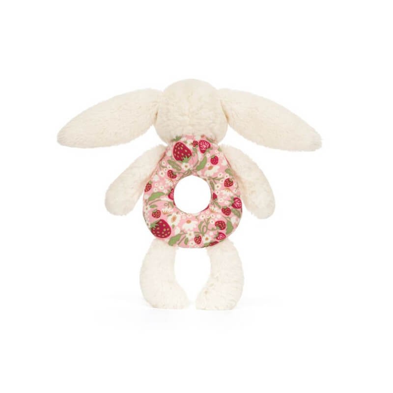 Króliczek „Berry” Grzechotka 18 cm / Jellycat