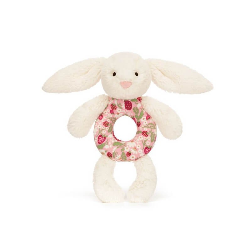 Króliczek „Berry” Grzechotka 18 cm / Jellycat