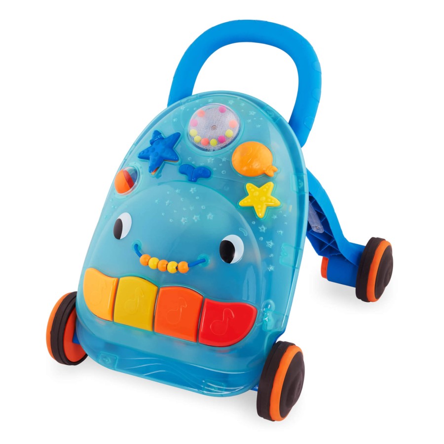 Walk 'n’ Play– muzyczny chodzik-pchacz z odpinanym panelem interaktywnym / B.toys