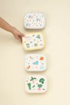 Lunchbox ze stali nierdzewnej z wyjmowanymi przegródkami - Meowtiful Cats / The cotton cloud