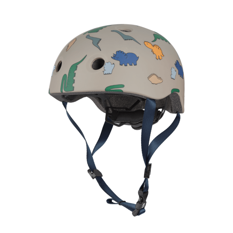 Kask rowerowy Hilary - dinosaurs, mist / Liewood