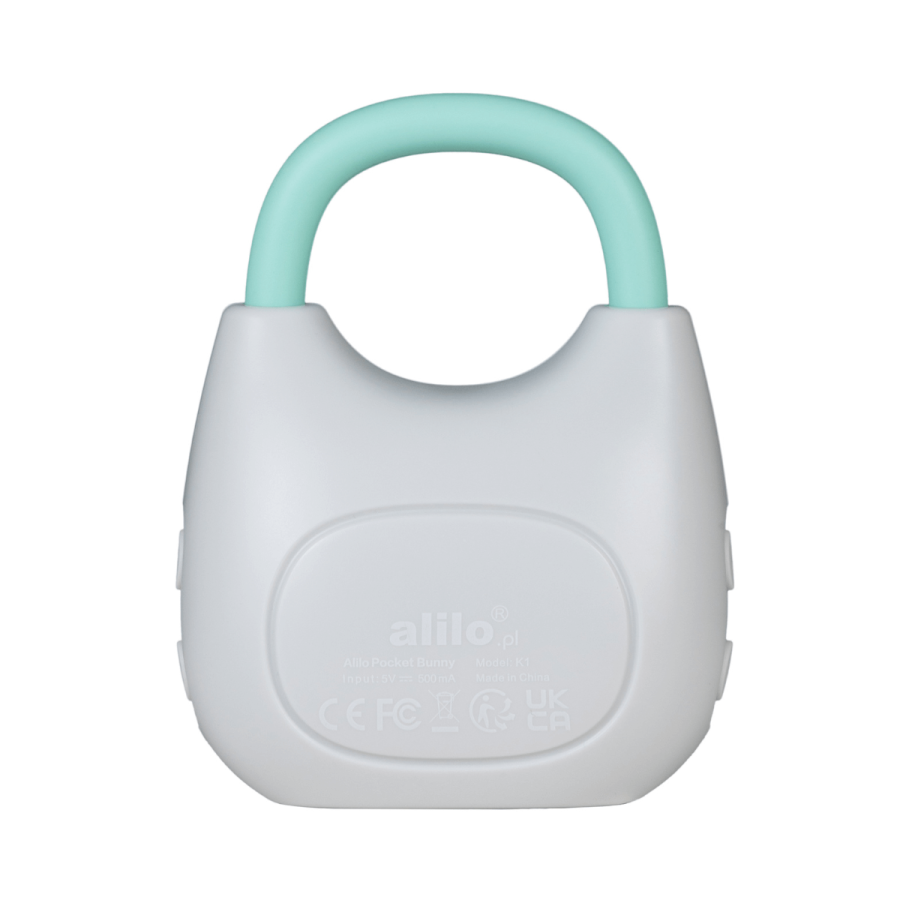 Pocket Bunny K1 - niebieski + mięta / Alilo
