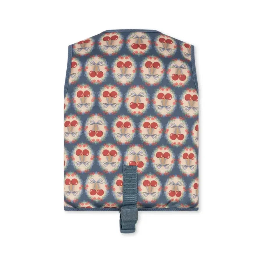 Kamizelka neoprenowa do nauki pływania Ellis - cherry bow blue / Konges slojd