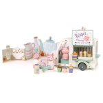 Wóz z mlecznymi koktajlami i lodami, rodzina Kitty / Tender Leaf Toys