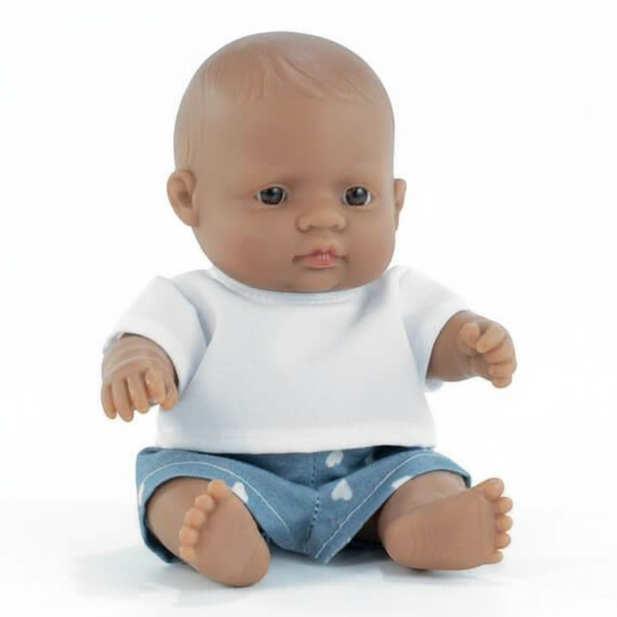 Lalka chłopiec Latynos My Friends & Me, 21cm / Miniland Doll