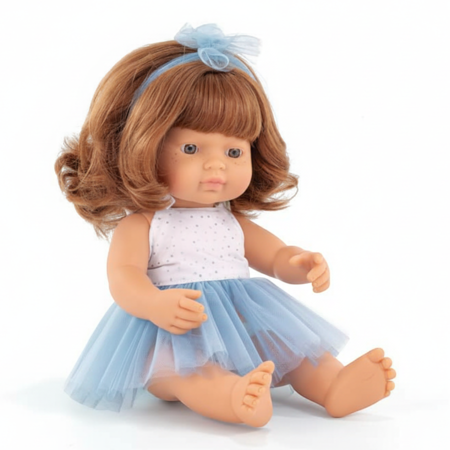 Lalka dziewczynka Europejka Rudowłosa My Friends & Me, 38cm / Miniland Doll