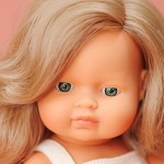 Lalka dziewczynka Europejka Ciemny Blond My Friends & Me, 38cm / Miniland Doll