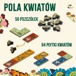 Pola kwiatów - Gra Planszowa / Wydawnictwo Nasza Księgarnia