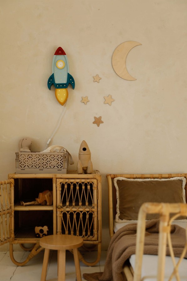Lampa Little Lights Rakieta TEAL /Little Lights