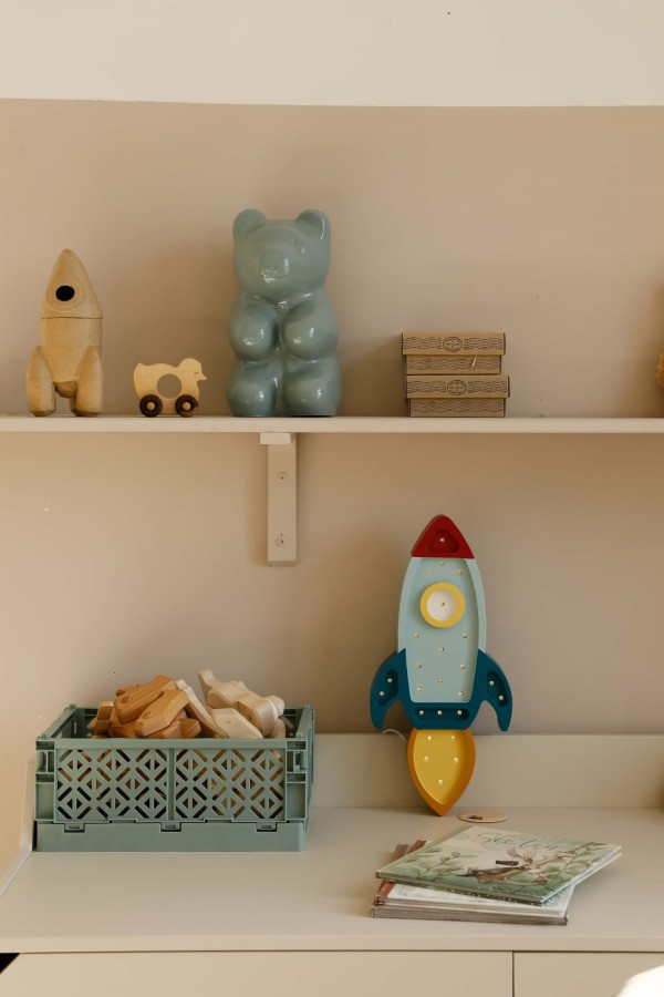 Lampa Little Lights Rakieta TEAL /Little Lights