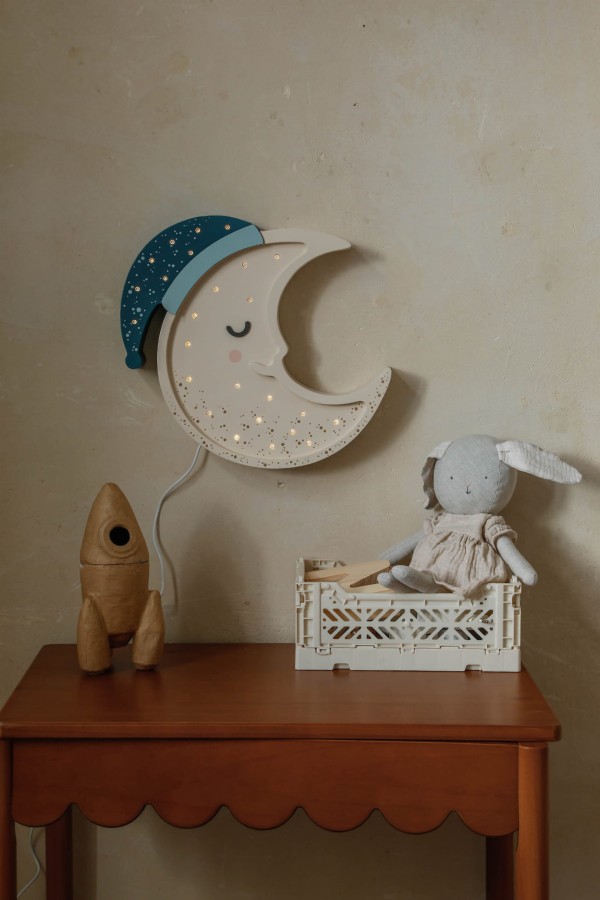 Lampa Little Lights Księżyc Midnight Blue / Little Lights