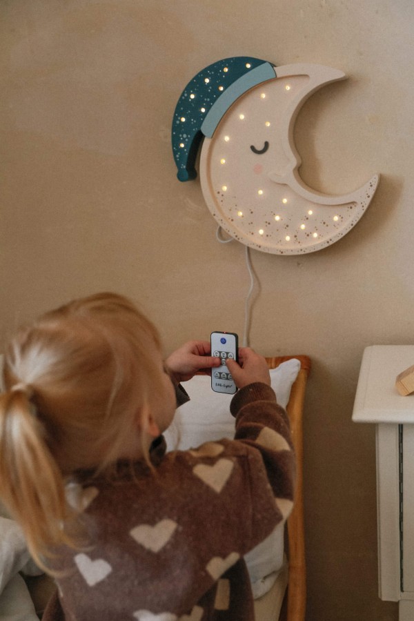 Lampa Little Lights Księżyc Midnight Blue / Little Lights
