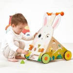 Wielofunkcyjny pchacz edukacyjny Farma 12 m+ / Janod
