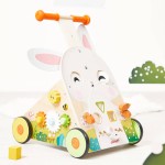 Wielofunkcyjny pchacz edukacyjny Farma 12 m+ / Janod