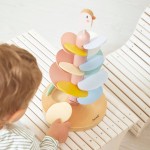 Drewniany kulodrom Ptaszek Sweet Cocoon 3+ / Janod