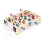 Gra zręcznościowa drewniana Mini hokej Applepop 3+ / Janod